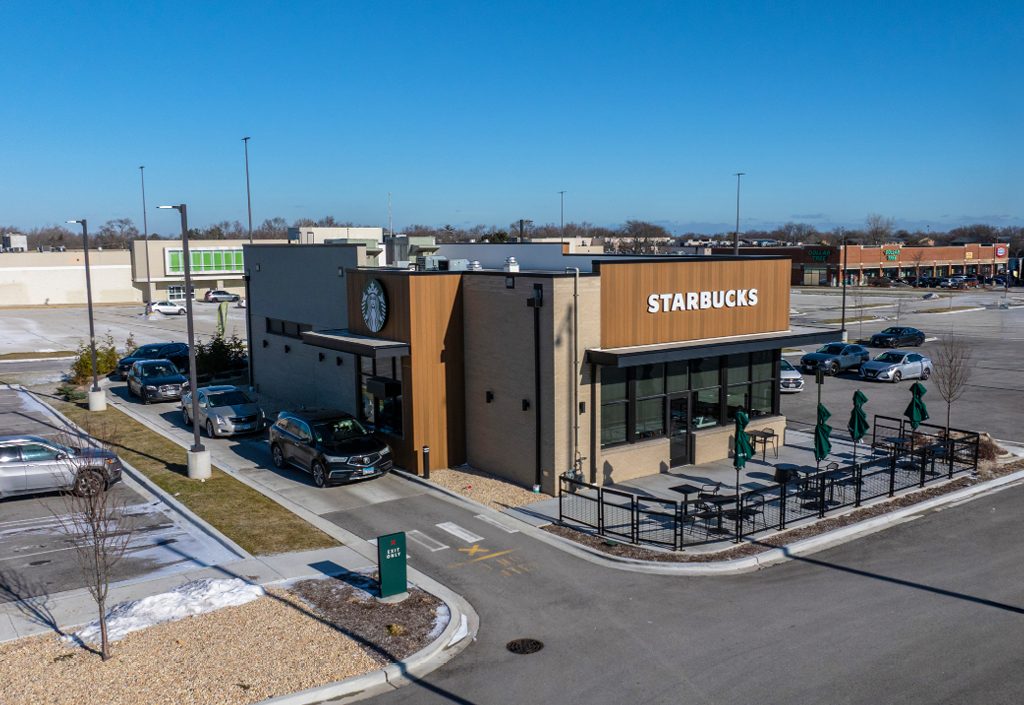 NEW CONSTRUCTION STARBUCKS 